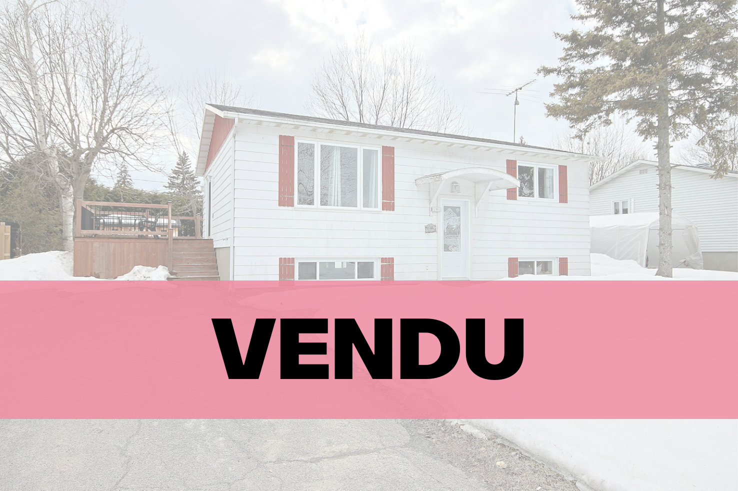 VENDU- 18, Rue Sicotte, Salaberry-de-Valleyfield